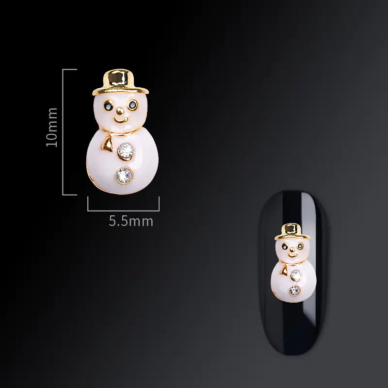 Goya Christmas Nail Art Accessories with Snowflake Design